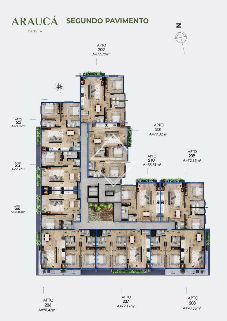 Apartamento à venda com 2 quartos, 91m² - Foto 8